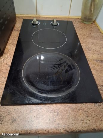 Plaque vitroceramique petit feu en panne