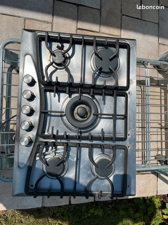 Plaque de cuisson gaz 5 feux