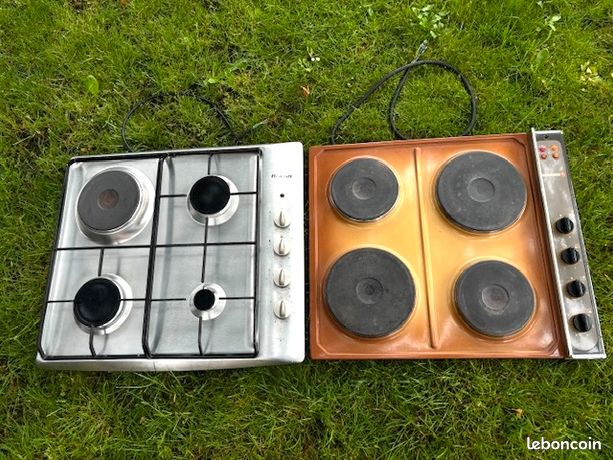 Plaques chauffantes éléctrique et mixte. 258