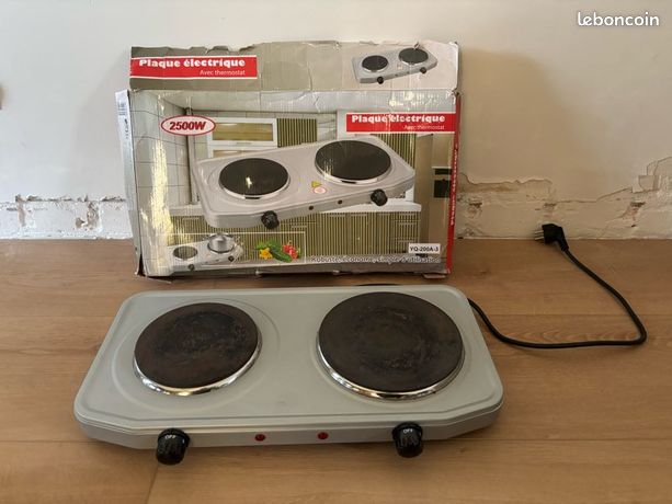 Plaques de cuisson double électrique