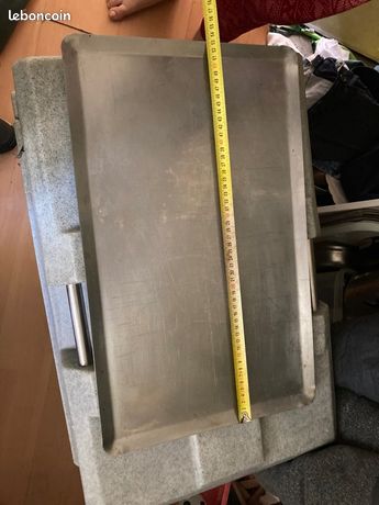 Plaques plates gastronomique inoxydable