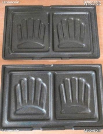 Plaques pour appareil à croque monsieur Tefal