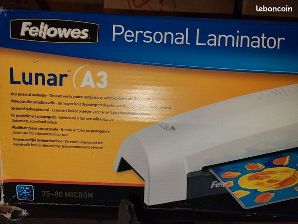 Plastifieuse lunar A4/A3 + pochettes
