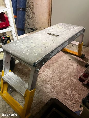 Plate forme de travail stepmacc