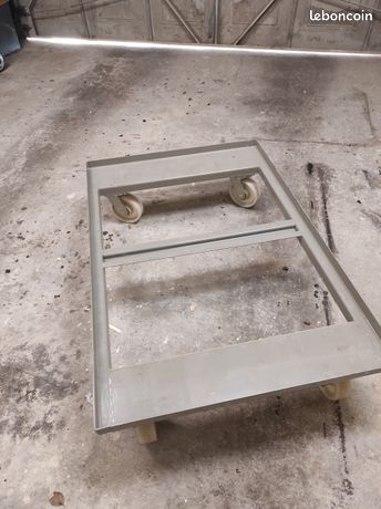 Plate forme sur roue pivotante pour charges lourdes 1 tonne