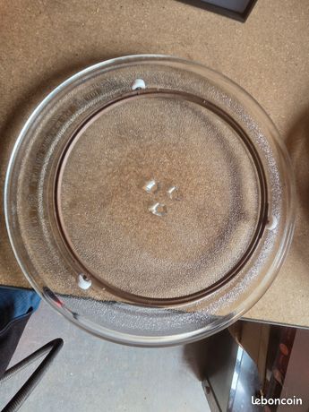 Plateau verre micro onde + chariot