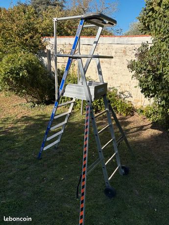 Plateforeme tubesca 6 marches