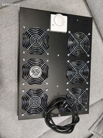 Platine 6 ventilateurs Gigamedia 230V