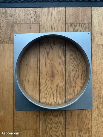 Platine Carré adaptation transformation ronde cylindrique