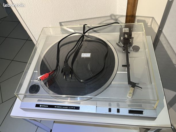 Platine disque vinyle HITACHI HT-12 son hi-fi musique vintage