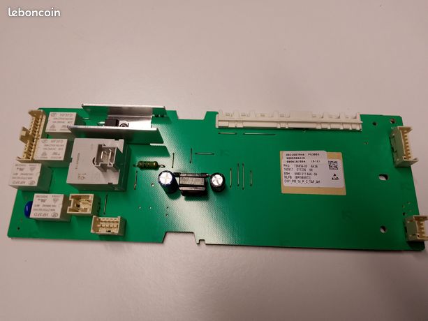 Platine de commandes de lave linge Siemens