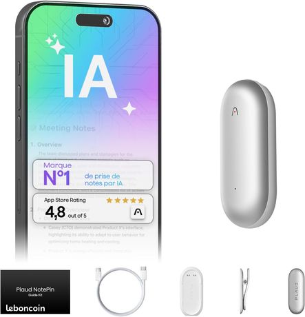 Plaud Mini AI Enregistreur vocal