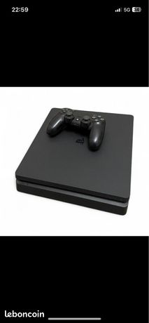Play 4 slim 500go comme neuf + manette + FC25