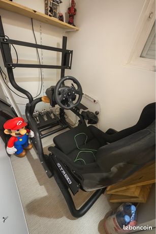 Playseat oplite gtr s8 / volant levier pédalier