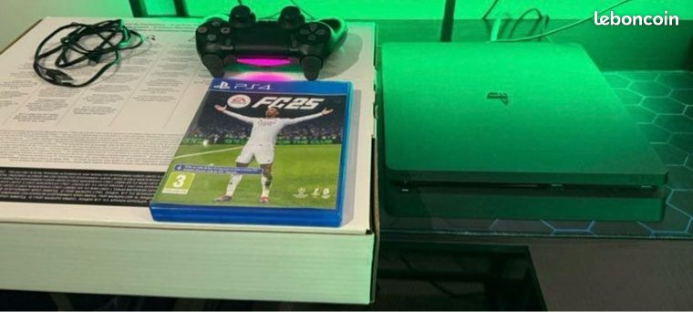 PlayStation 4 ps4 complète boîte manette et jeu fc25