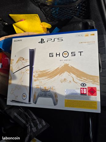 PlayStation 5 édition limitée Ghost of Yotei slim 1to