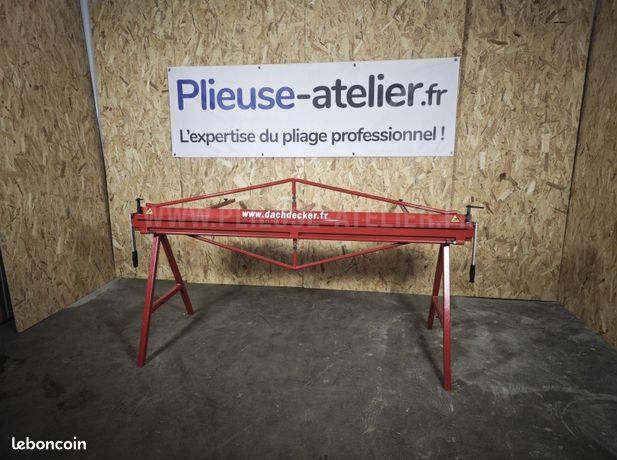 Plieuse de chantier à zinc 2m ZRB 2000/07