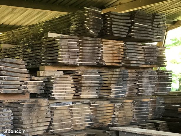 Plot, poteaux, chevrons en chêne