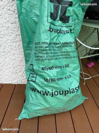Plots neufs pour lambourdes Jouplast 50/80 mm et Yeed 25/40 mm
