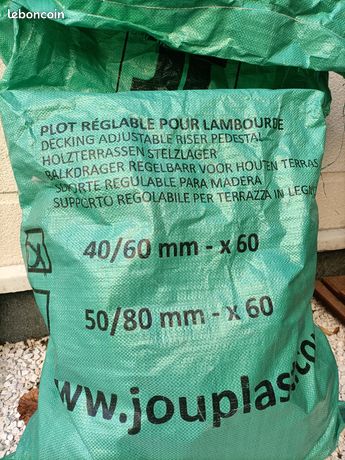 Plots pour lambourde terrasse