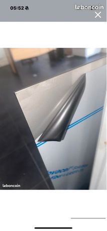 Plusieurs Plaque Inox brossé alimentaire pour Snack 250m par 125m