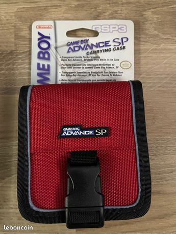 Pochette Nintendo game boy advance sp dépoque neuve