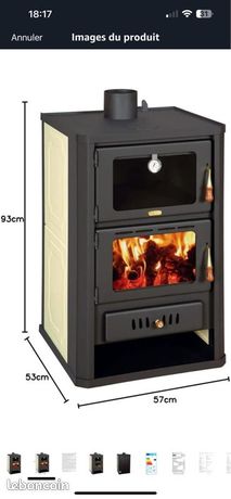 Poêle à bois bouilleur