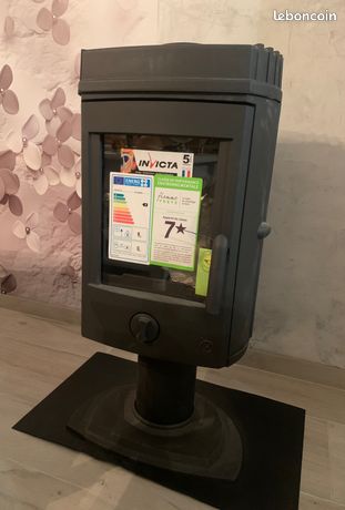 Poêle à bois en fonte INVICTA Mesnil 8kW