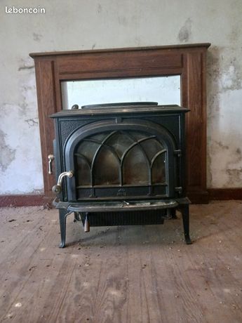 Poêle à bois Jotul + tubage inox