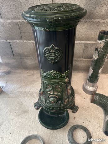 Poele a bois petit godin