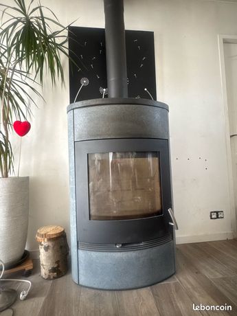 Poêle à bois pour bûche de 50cm