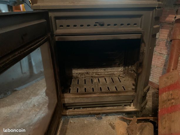 Poêle à bois tuyau inox