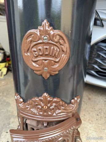 Poêle à charbon Godin