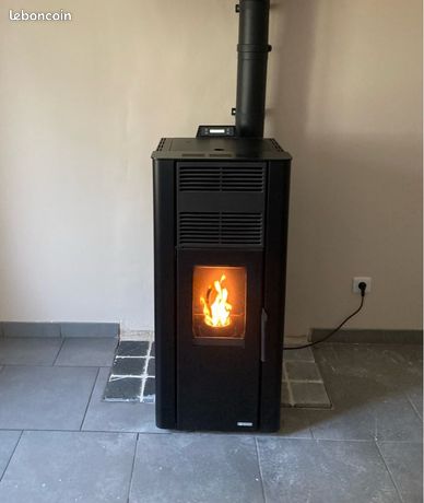 Poêle à granulé 6kw étanche silencieux