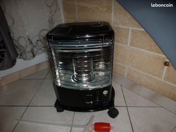 Poele a pétrole + chariot + pompe