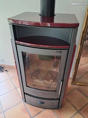 Poele bois buche 9kw Supra