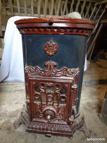 Poêle godin vintage