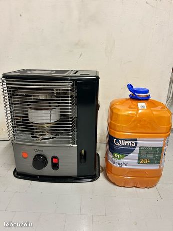 Poêle à pétrole Qlima + combustible 1/2