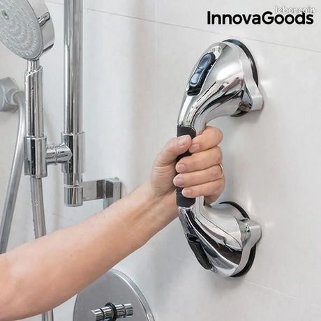 Poignée de sécurité avec ventouses pour salles de bains Poignée de force soutien appui pour personne agée