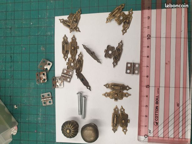 Poignees fermoir charnières