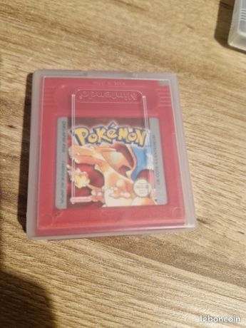 Pokemon rouge en excellent etat sur gameboy