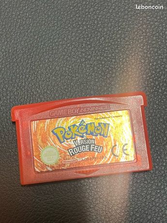 Pokemon Rouge Feu GBA Original