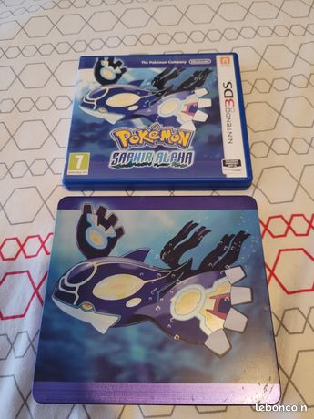 Pokemon Saphir Alpha + steelbook 3DS