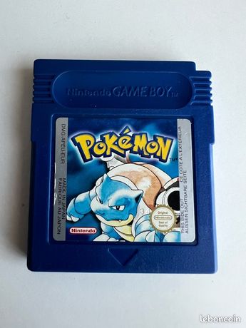 Pokémon bleu Game Boy Nintendo