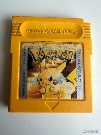 Pokémon jaune Game Boy Nintendo