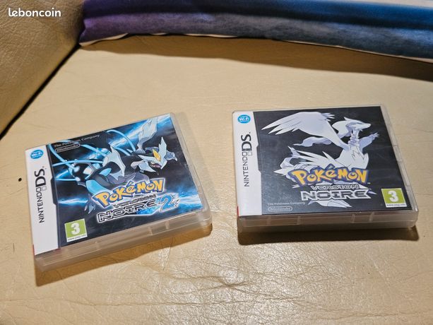Pokemon noire 2 et pokemon noire sur Nintendo DS