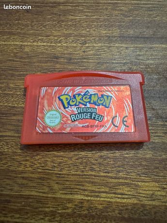 Pokémon rouge feu officielle FR