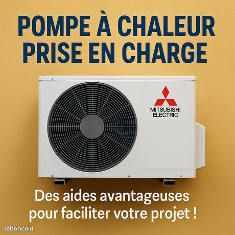 Pompe à chaleur A+++ peu énergivore 100% financée sur LA CHAPELAUDE