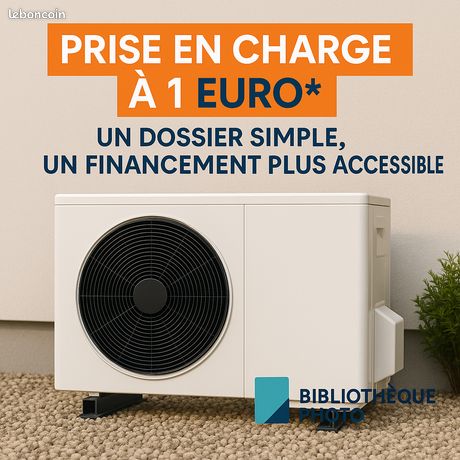 Pompe à chaleur design silencieuse 100% financée sur SAINT GEORGES