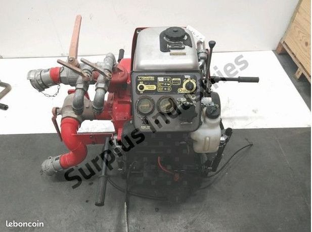 Pompe à eau incendie